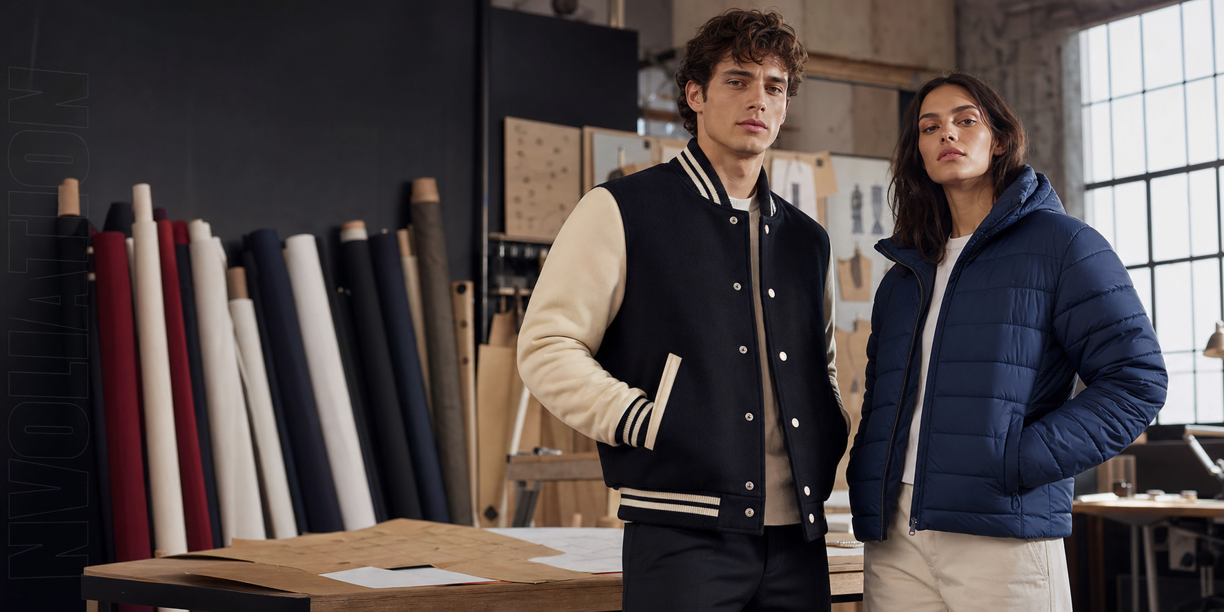 Non-leather outerwear programs