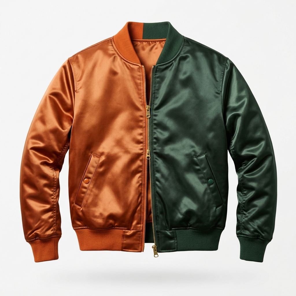 Reversible Satin Varsity